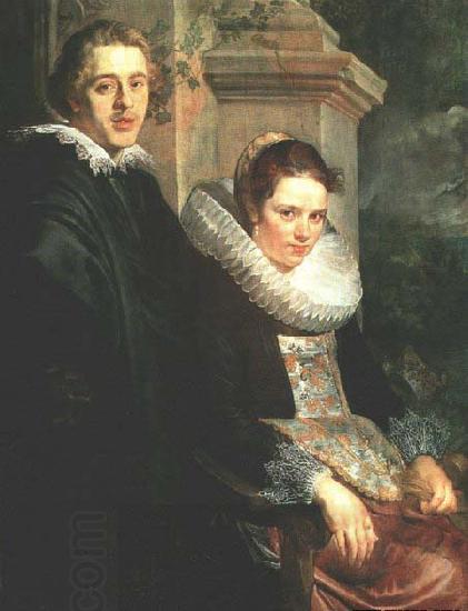 JORDAENS, Jacob Portrait of a Young Married Couple China oil painting art